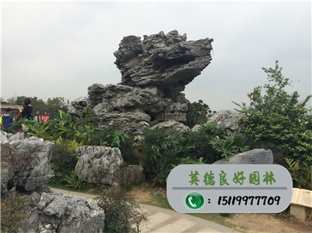 广东景观石--大型英石假山
